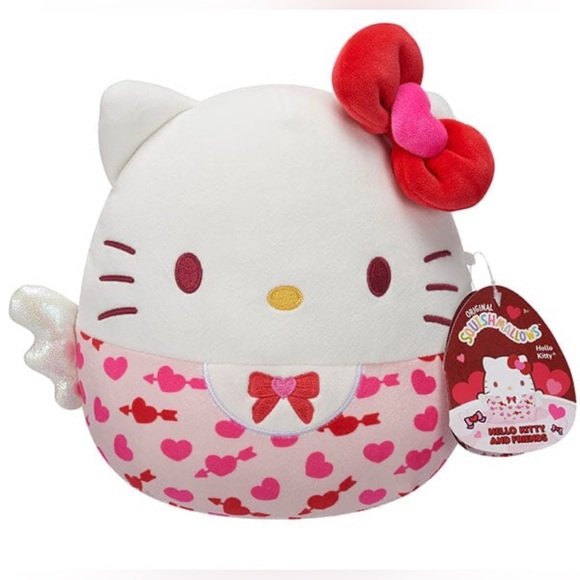 Nwt 8" Hello Kitty Sanrio Squishmallow Hello Kitty and friends - Picture 1 of 4